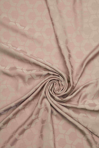 Mountain Jacquard Taupe Scarf