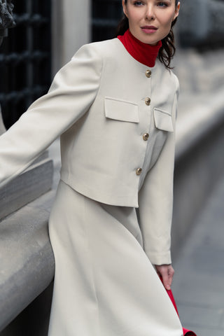 Kerrie Jacket in Beige
