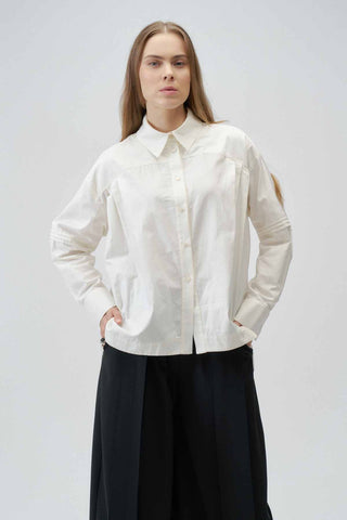 Moon Poplin Shirt – Cream