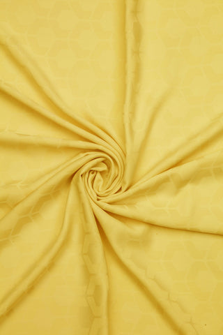 Mountain Jacquard Yellow Scarf