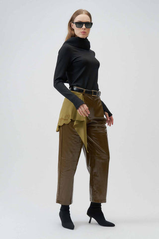 Olina Stretch Body Top – Black