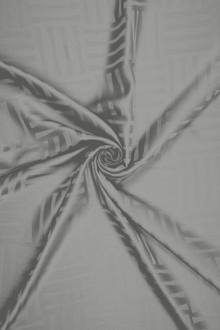 Aura Rectangular Silver Scarf