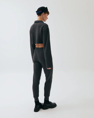 Izzy Knit Joggers – Dark Grey