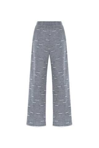 Galata Knit Drawstring Trousers – Grey