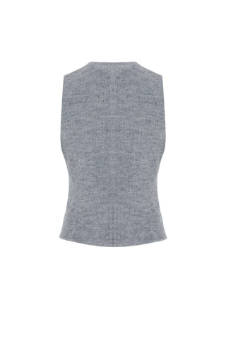 Galata Knit Vest – Grey