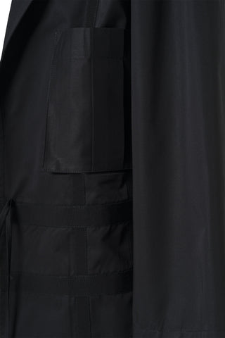 Margo Oversize Organic Cotton Jacket – Black