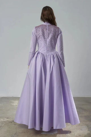 Embellished Princess Ball Gown – Lilac