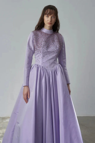 Embellished Princess Ball Gown – Lilac