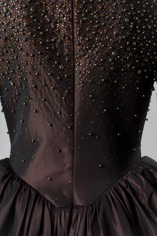 Embellished Princess Ball Gown – Brown