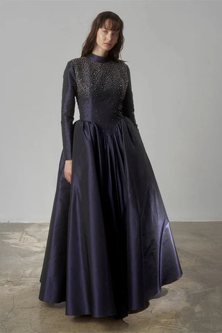 Embellished Princess Ball Gown – Navy