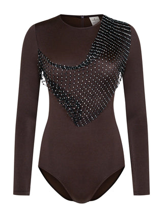 Amara Brown Swimming Top