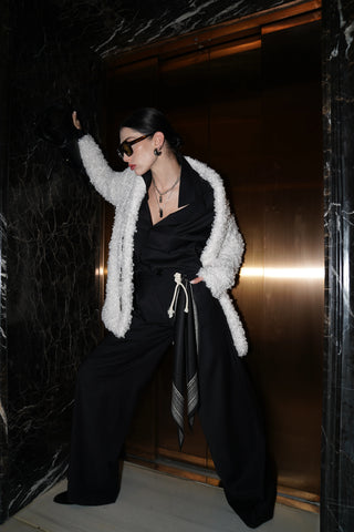 Broadway Palazzo Trousers – Black