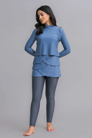 Lula Mayo Elbise - Azure