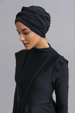 Self-tie Turban - Black