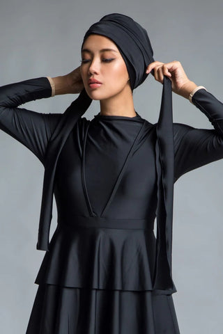 Self-tie Turban - Black