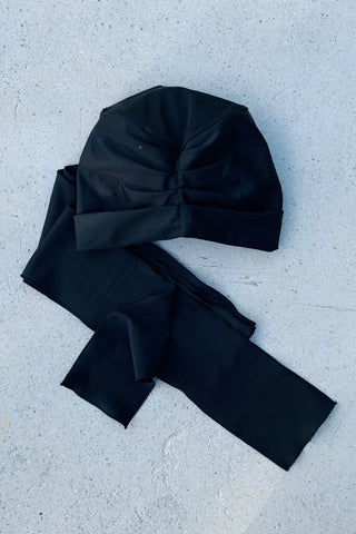 Self-tie Turban - Black