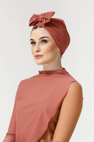 Self-tie Turban - Clay