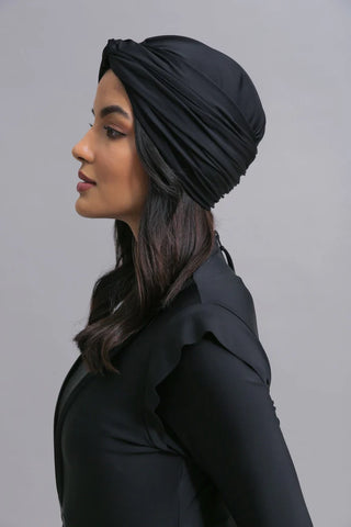 Swimming Turban - Black