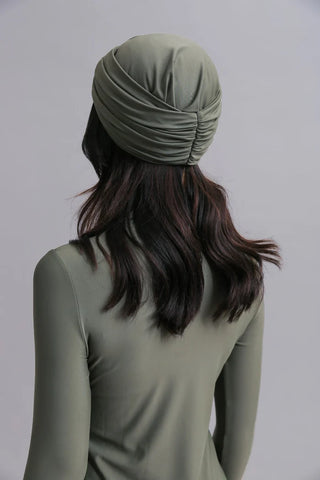 Swimming Turban - Olive