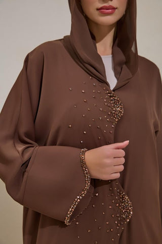 Amara Abaya Set - Brown