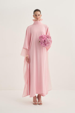 Essa Kaftan Elbise – Pembe