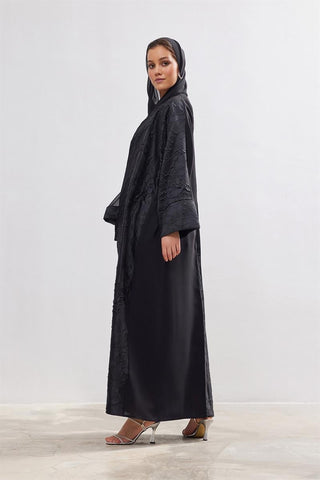 Galia Black Abaya