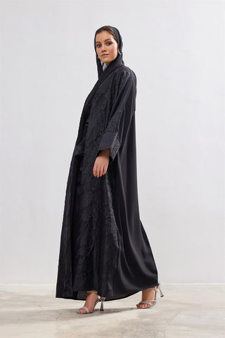 Galia Black Abaya