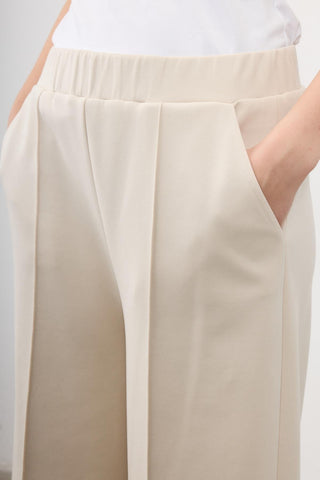 Grace Co-Ord Set with Gold-Button Jacket – Beige