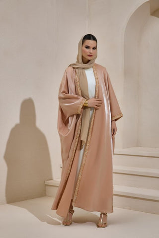 Loren Abaya Set Beige