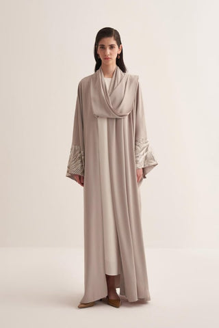 Noha Abaya - Beige
