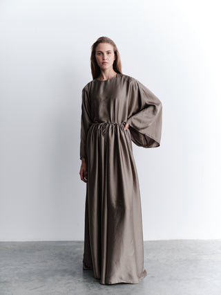 Co-Ord Set Blouse with Pants - Khaki