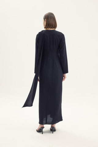 Tonia Maxi Elbise Siyah