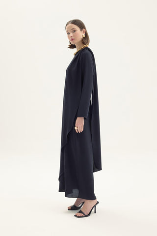 Tonia Maxi Elbise Siyah