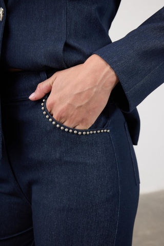 Umay Denim Co-Ord Set – Indigo