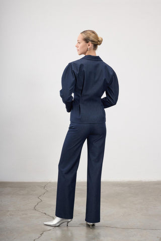 Umay Denim Co-Ord Set – Indigo